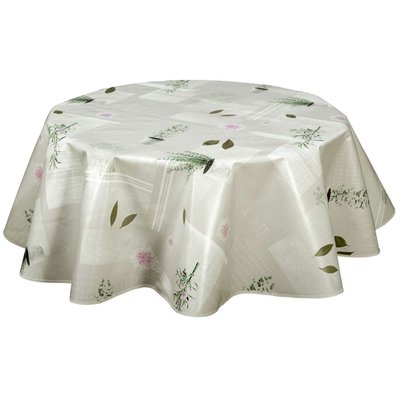 Nappe en toile cirée ronde Aromatic TOILINUX