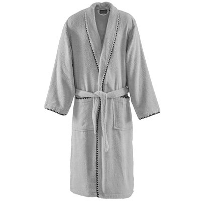 Peignoir mixte col châle  point cavalier 400 g/m² CASA BORGO SENSEI MAISON