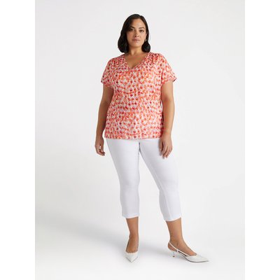 Pantalon capri à cinq poches FIORELLA RUBINO