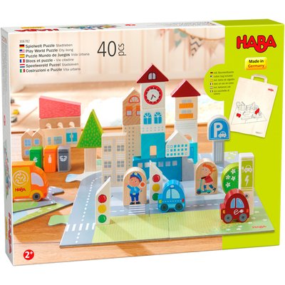 Blocs et puzzle vie citadine HABA