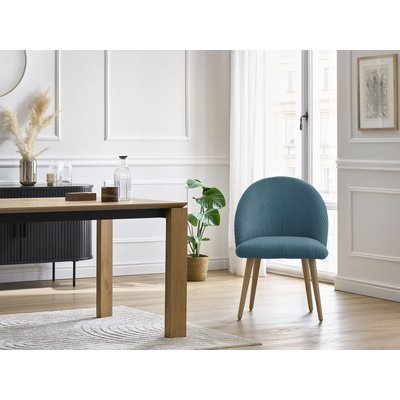 Chaise velours côtelé, LALIE BOBOCHIC