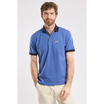 Polo avec écusson en coton piqué ARMOR-LUX