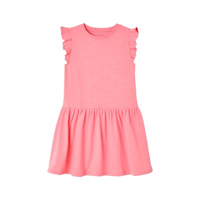 Robe manches à volant VERTBAUDET