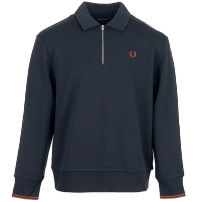 HALF ZIP COLLARED SWEATSHIRT FRED PERRY