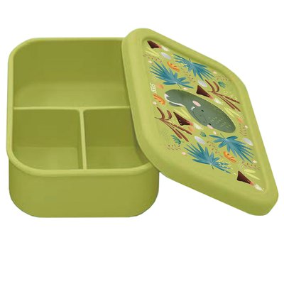 Boîte à lunch en silicone Cracky le dinosaure SASSI JUNIOR