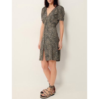 Claudia short printed dress SESSUN