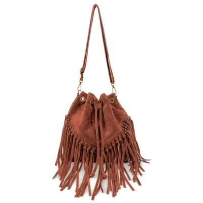 Sac bourse en croute de cuir APONI OH MY BAG