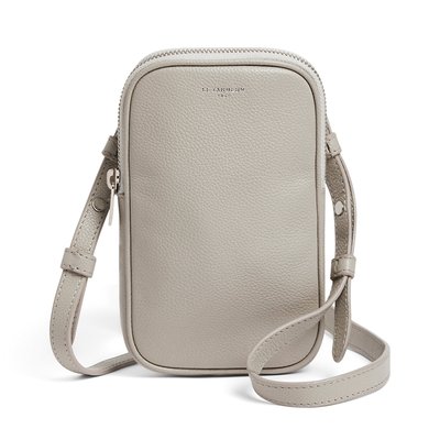 Etui téléphone en cuir grainé LE TANNEUR
