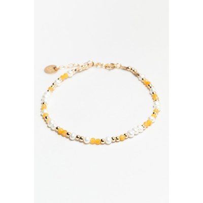 Bracelet Ella - Jade abricot YAY PARIS
