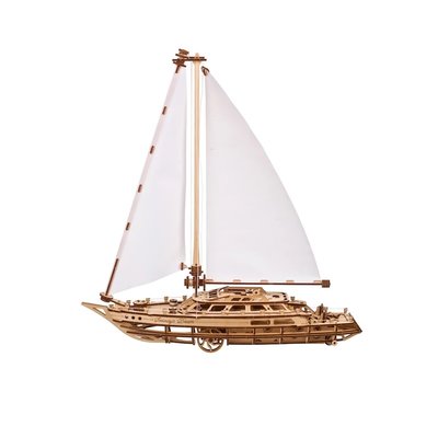 Puzzle 3D Bateau à voile Sérénité UGEARS