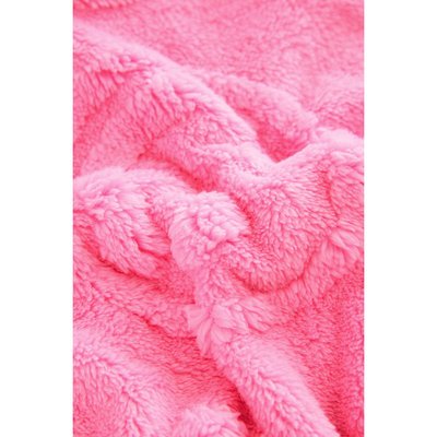 Couverture à capuche courte en polaire smiley NEXT