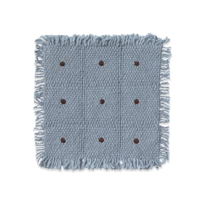 Lot de 4 dessous de verre tissés main Dots TORRE ROURA LORENA CANALS