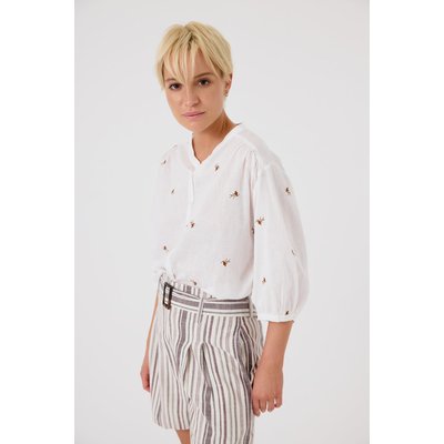 Chemise avec des broderies et coupe ample Juliette ARTLOVE