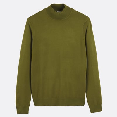Pull col montant en maille fine LA REDOUTE COLLECTIONS