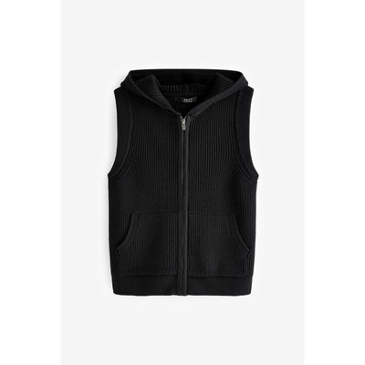 Sweat à capuche sans manches fermeture zippée NEXT