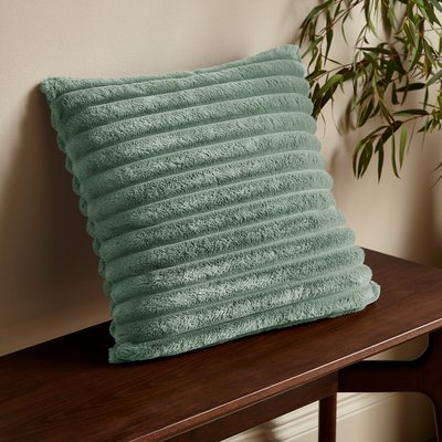 Cosy Ribbed Filled Cushion CATHERINE LANSFIELD