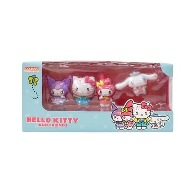 set de collection hello kitty and friends - 4 personnages COMANSI