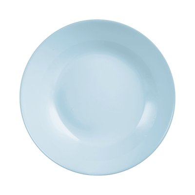 4 assiettes creuses bleues 20 cm LUMINARC