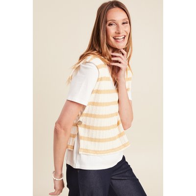 Pull 2 en 1 manches courtes BREAL