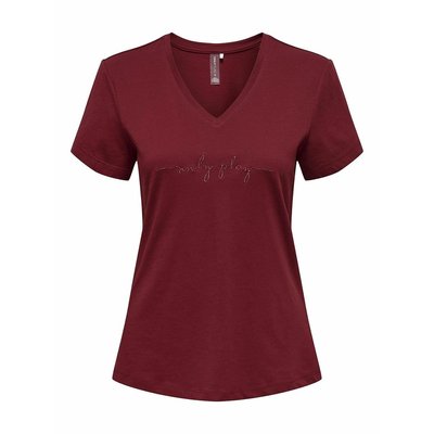 Camiseta con cuello de pico ONLY PLAY
