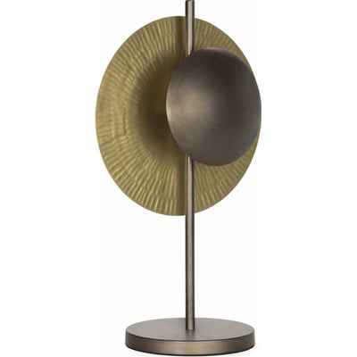 Lampe de table en métal finition laiton RECOLLECTION