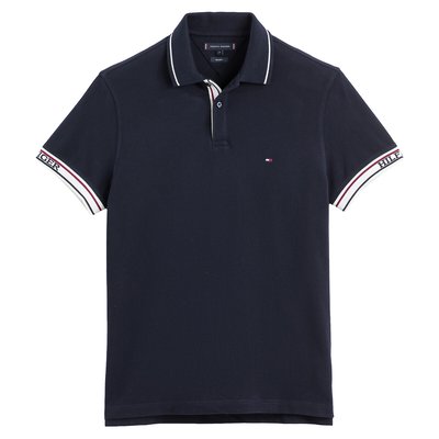 Kurzärmeliges Poloshirt, Baumwoll-Jersey TOMMY HILFIGER