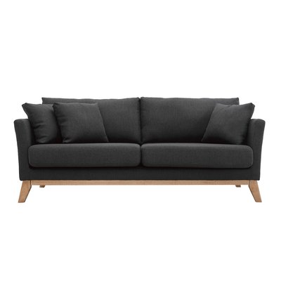 Canapé scandinave déhoussable 3 places OSLO MILIBOO