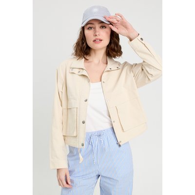 Veste droite col montant CACHE CACHE