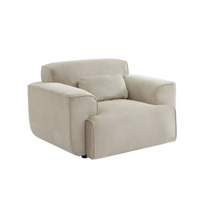 Fauteuil 1 place velours côtelé WALLAS SWEEEK