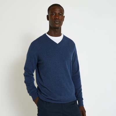 Pull col V en cachemire, Oeko-tex MONOPRIX