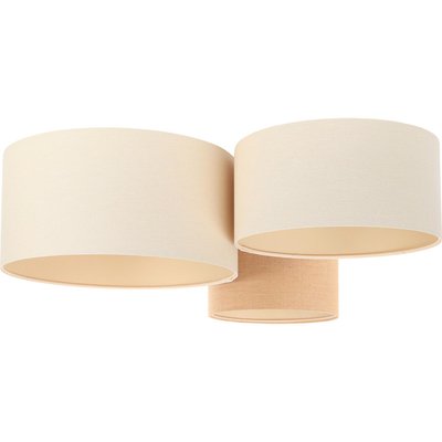Plafonnier en lin, chic citadin, Boho BPS KONCEPT