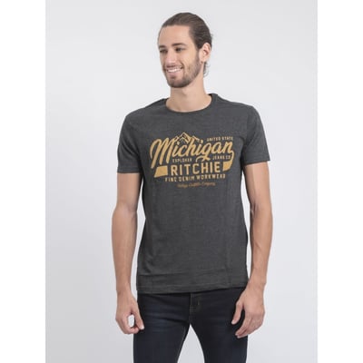 T-shirt Col Rond Pur Coton Joultix RITCHIE