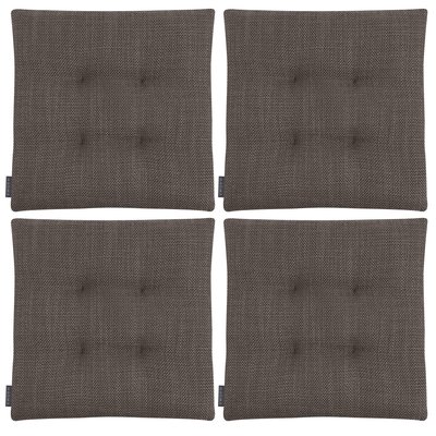 Galettes de chaise carrées  bi matière AUSTIN - lot de 4 MAGMA HEIMTEX