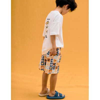 Short de Bain avec Motif ZIPPY