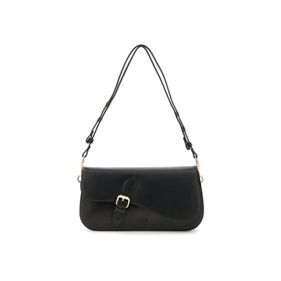 Sac À Bandoulière En Cuir Véritable Charlotte GUESS