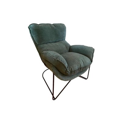 Fauteuil en velours - EASY MATHI DESIGN