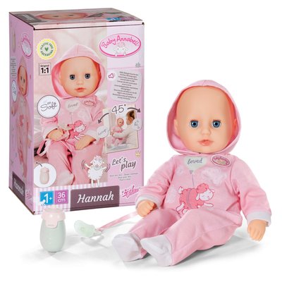 Baby Annabell Hannah joue avec moi 36 cm ZAPF CREATION
