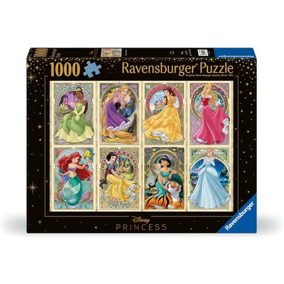Puzzle Disney Princesses Art 1000 pièces RAVENSBURGER
