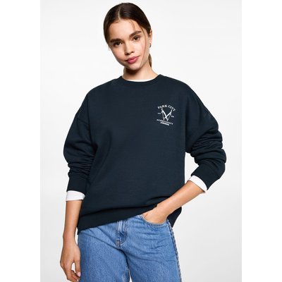Sweat-shirt coton imprimé MANGO TEEN