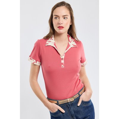 Polo à motifs en coton ARMOR-LUX