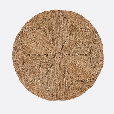 Alfombra redonda plegable de paja, Dimao LA REDOUTE INTERIEURS