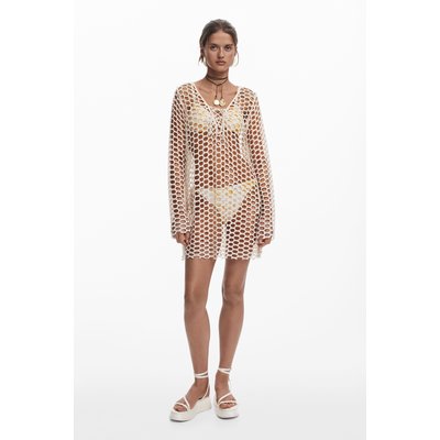 Desigual - Robe de plage en crochet DESIGUAL