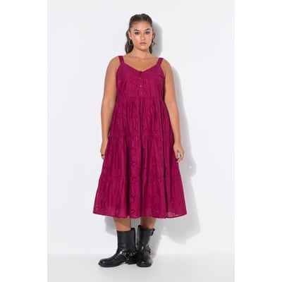 Robe midi à bretelles, coupe évasée STUDIO UNTOLD