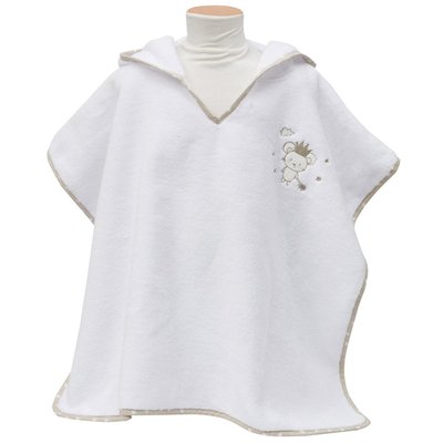 Poncho de bain enfant en coton peigné Zéro Twist BABY SOFT MOUSE STICK SENSEI MAISON