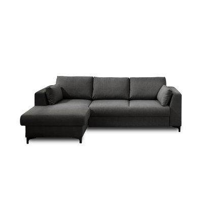 Canapé d'Angle Convertible en Tissu 4 places - TALA LISA DESIGN
