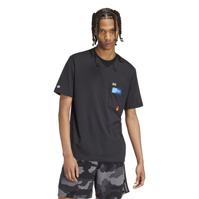 T-shirt manches courtes avec imprimé emoji adidas Performance