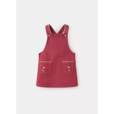 Pichi en denim avec détail de surpiqûre MANGO BABY