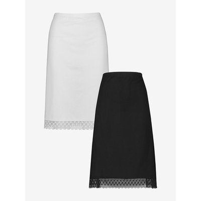 Nuisettes mi-longues en coton, lot de 2 NEXT