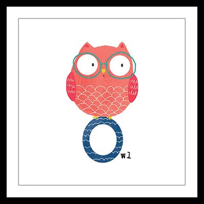 Affiche enfant o comme owl HEXOA