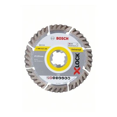 Disque À Tronçonner Diamanté X-lock Ø125 BOSCH